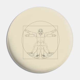 Mr.Robot Vitruvian Pin