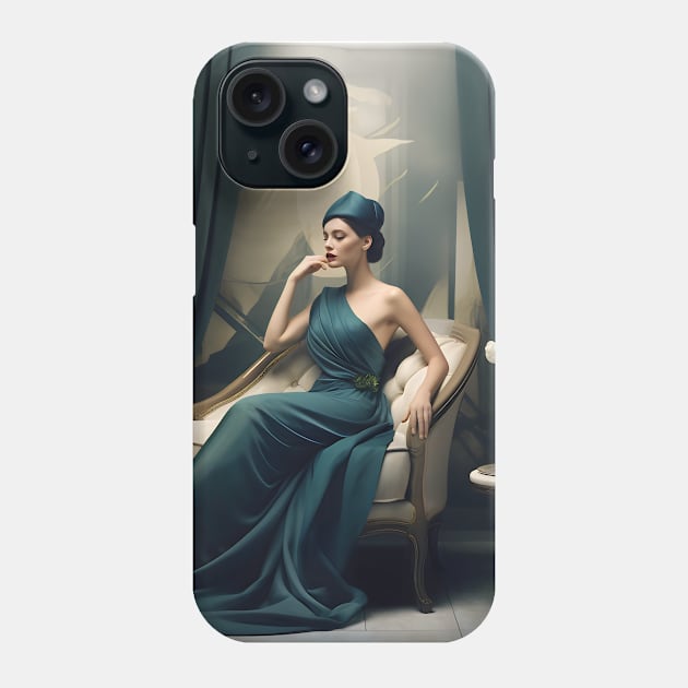 Refined elegance: Iconic Woman Phone Case by insaneLEDP