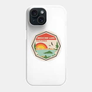 Medicine Lake California Colorful Scene Phone Case