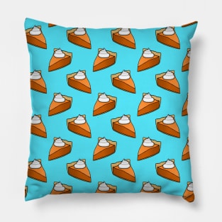 Pumpkin Pie Slice Pattern Pillow