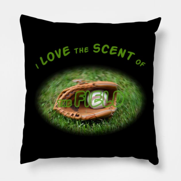 Baseball Lover Pillow by Cavaleyn Designs