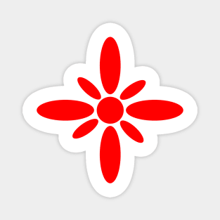 Red flowers Magnet