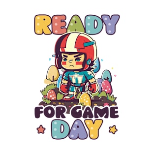 Football Easter Shirt | Ready Game Day T-Shirt