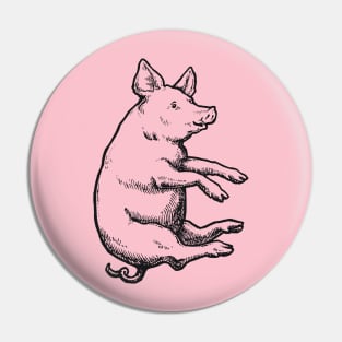 A Levity of Animals: When Pigs Fly Pin