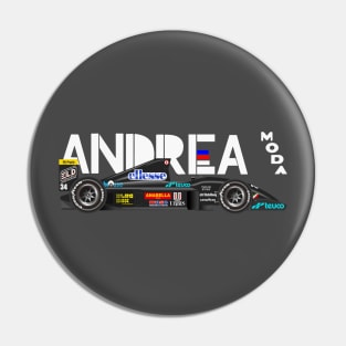 Andrea Moda F1 Illustration Pin