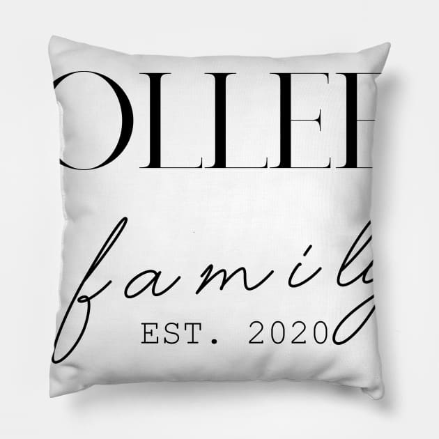 Colleen Family EST. 2020, Surname, Colleen Pillow by ProvidenciaryArtist