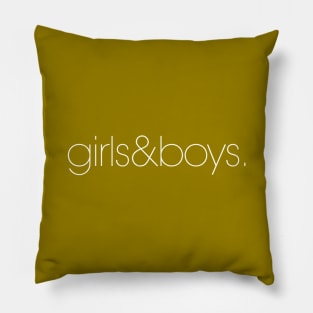 Blur girls & boys Pillow