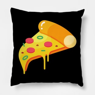 Bright Cheese Pizza Pillow