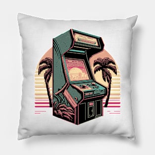 Retro Arcade Machine Pillow