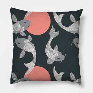 Japanese Koi Fish Pillow