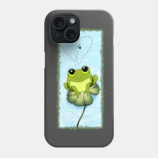 Cute Round Frog Phone Case