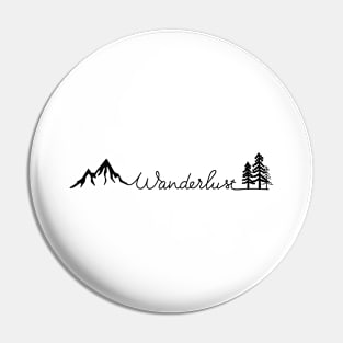 Wanderlust Pin