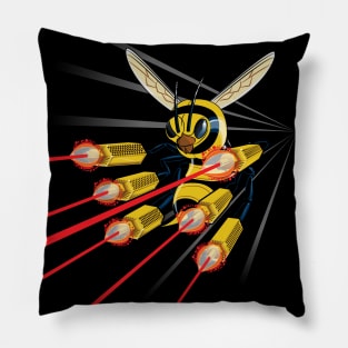 Killer Bee with Laser Legs Pillow