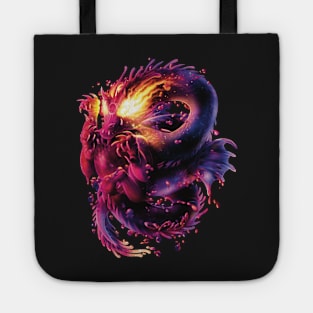 Purple Dragon Fire Tote