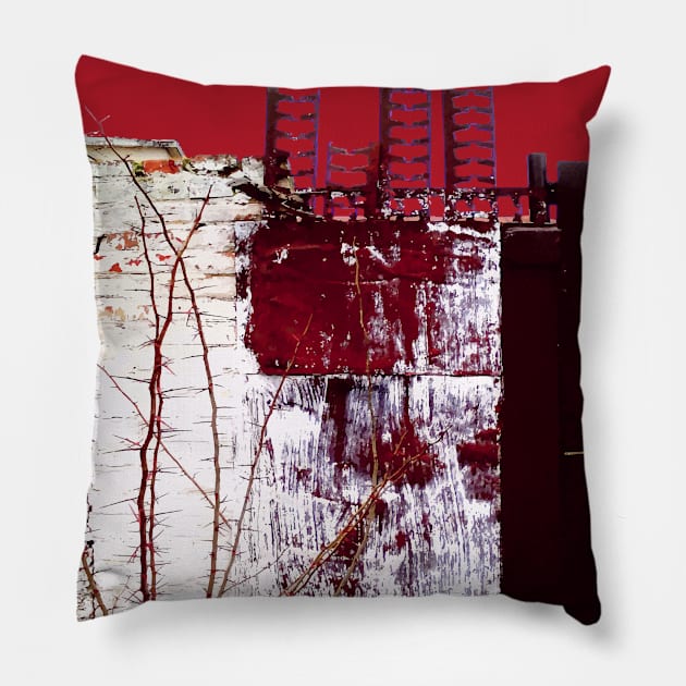 abstraction street art Pillow by vlada antsi