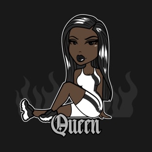 Queen Doll girl Black-Out v3.1 T-Shirt