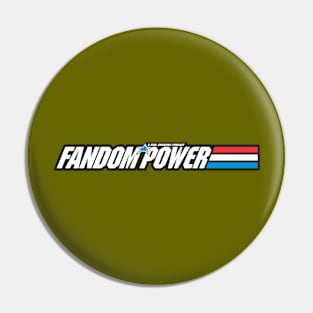 Fandom Power - A Real Canadian Podcast Pin