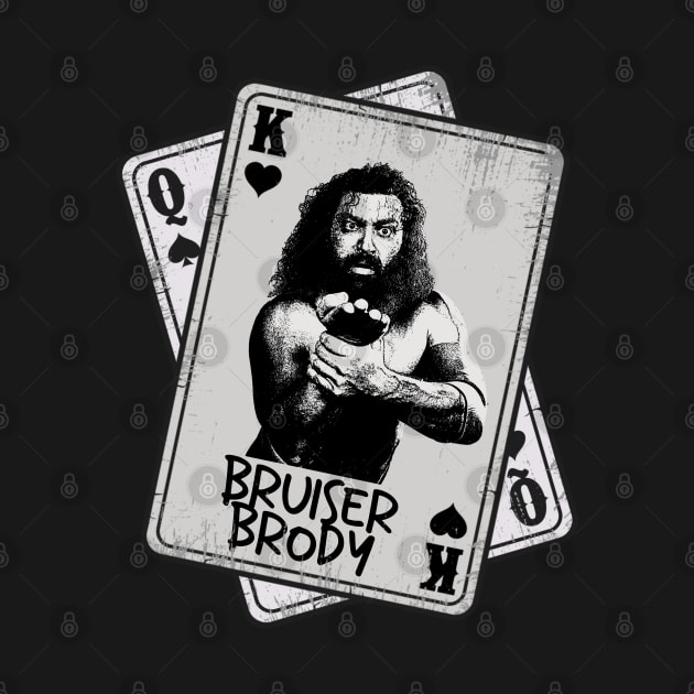 Retro Bruiser Brody Card Style by Slepet Anis