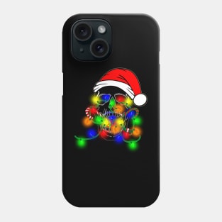 Skull Christmas Santa Claus 4# Phone Case