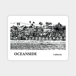 Oceanside - California Magnet