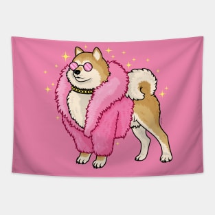 Fabulous Shiba Tapestry