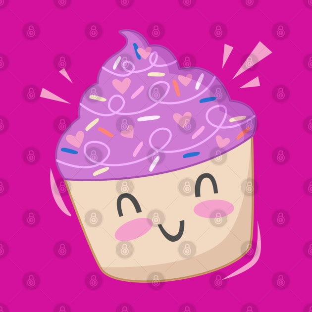 Cute Cupcake Design by BrightLightArts