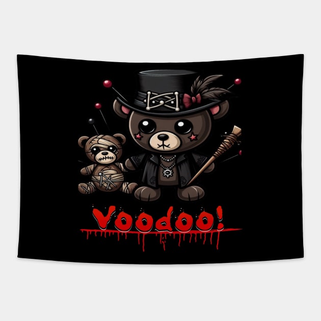 Voodoo teddy 1.0 Tapestry by Out of the world