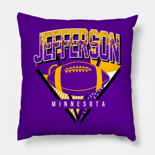 Jefferson Retro Minnesota Football Pillow