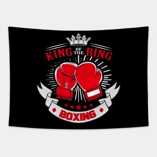 King Of The Ring Boxing Tapestry