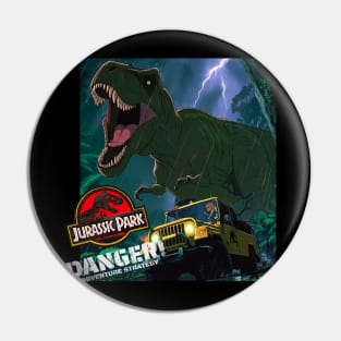 Jurassic Park art Pin