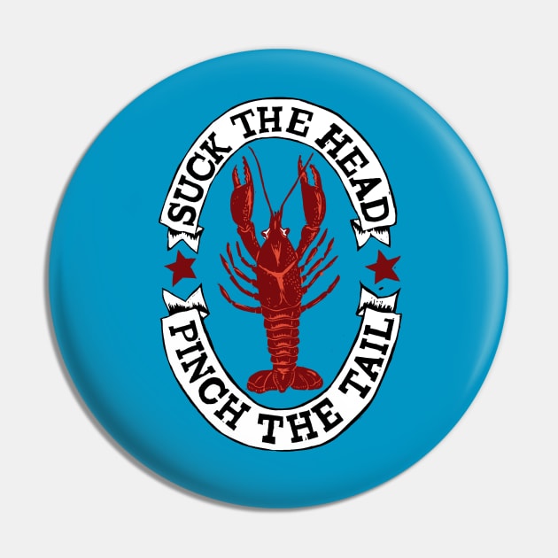 New Orleans Crawfish Pin by Woah there Pickle