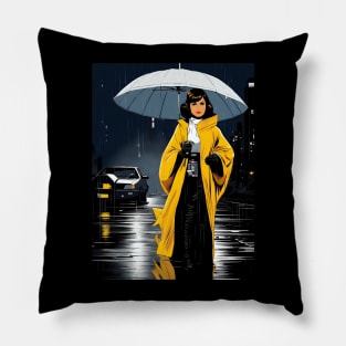 Morton Salt Girl mashup Pillow