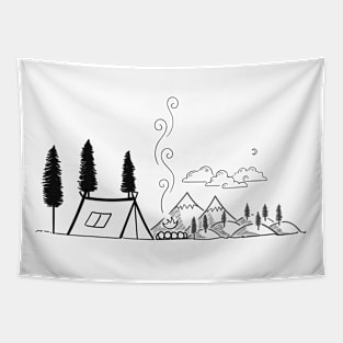 camp Art Tapestry