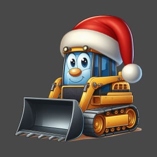 Skidsteer Santa Claus T-Shirt