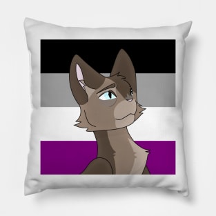 Asexual Pride Mousefur Pillow