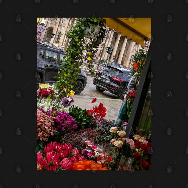 Floral Plants Street Flower Shop by eleonoraingrid