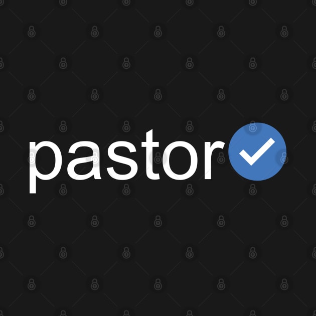 Verified Pastor (White Text) by inotyler