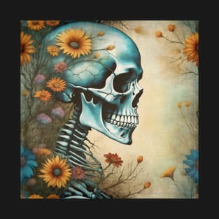 Flower Skull T-Shirt