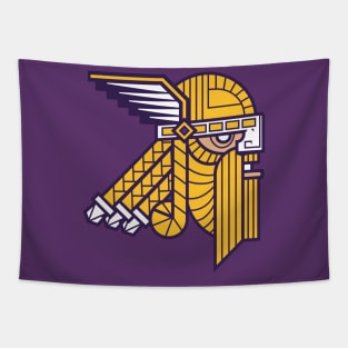 Barak-Var Raiders Logo Tapestry