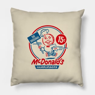 McDonald's Original Speedee Mascot Pillow