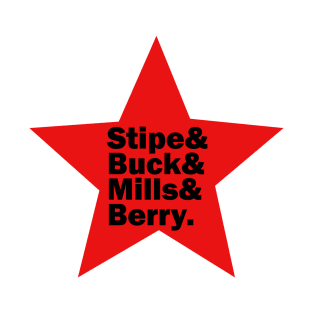 Stipe, Buck, Mills and Berry T-Shirt