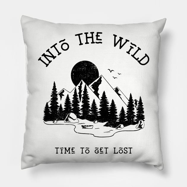 Into The Wild Pillow by MONMON-75