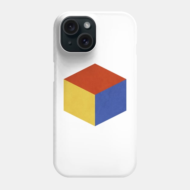 Bauhaus Cube Phone Case by PH-Design