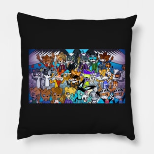 Multiple Characters Pillow