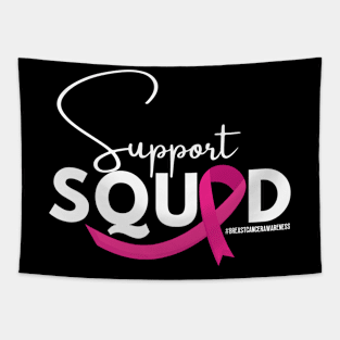 Support Squad - Breast cancer awareness Tapestry