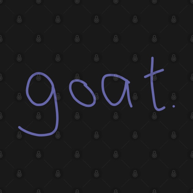 Goat by ellenhenryart