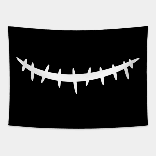 Little Monster Mouth funny face mask Tapestry