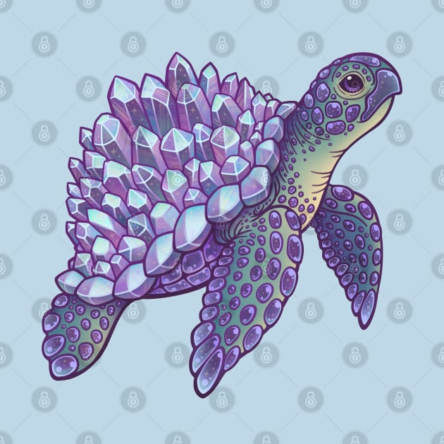 Crystal Sea Turtle by DoomedDreamer