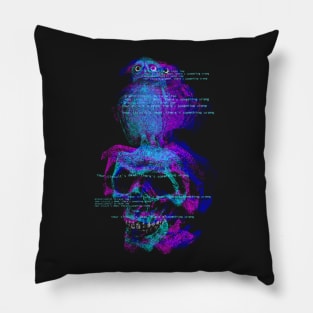 Bad signal - halloween vibe Pillow