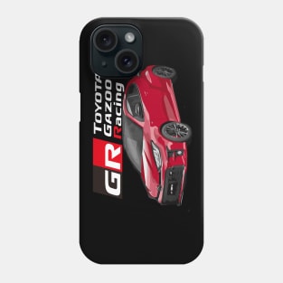 toyota gr gazoo racing red Phone Case